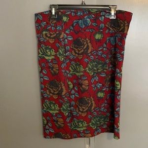 Lularoe floral skirt